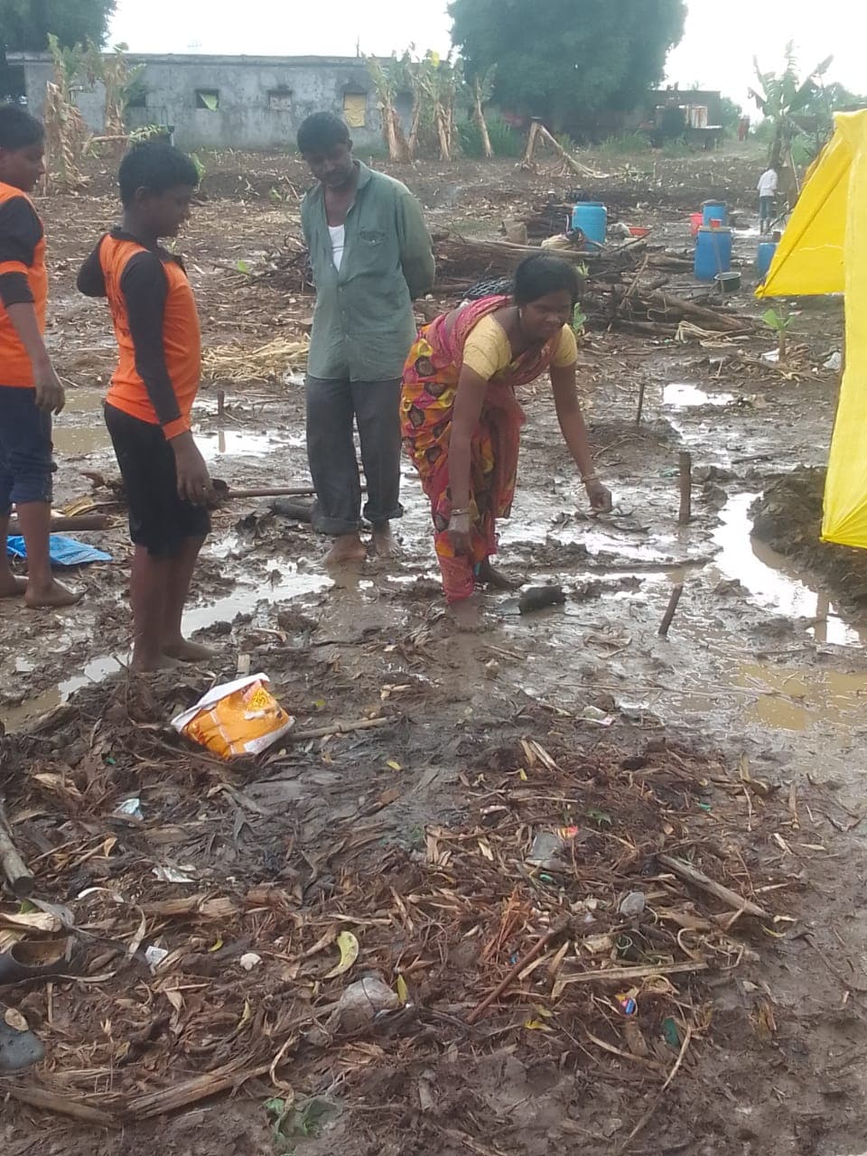 Cleaning up in the aftermath of flooding